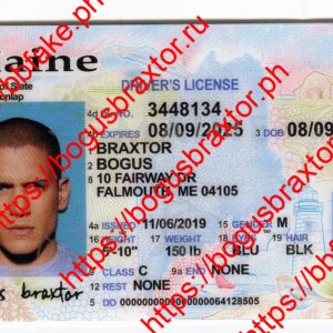 Maine Fake ID