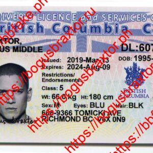 British Columbia Fake ID