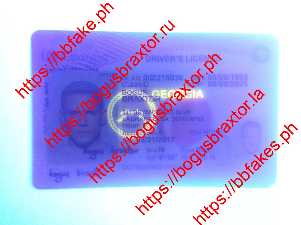 Georgia Fake ID - Image 5