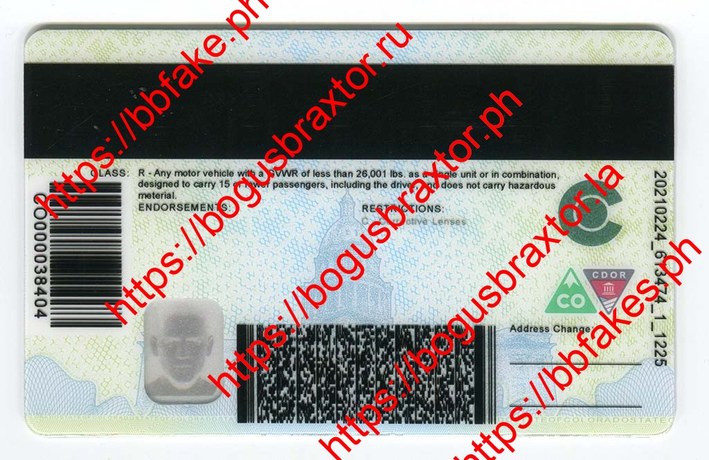 Colorado Fake ID - Image 2