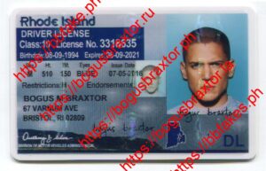 Rhode Island Fake ID