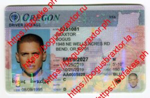 Oregon Fake ID