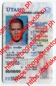 Utah Vertical Fake ID