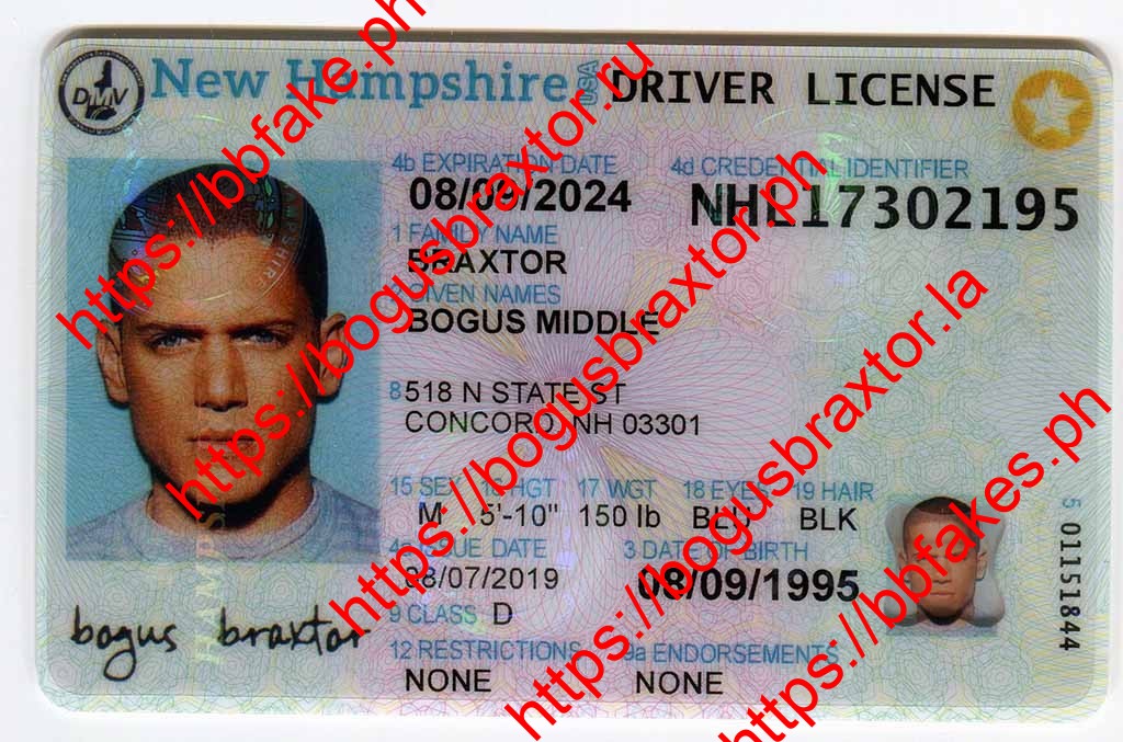 New Hampshire Fake ID