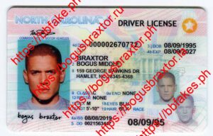 North Carolina Fake ID