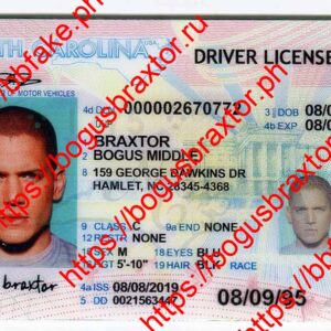 North Carolina Fake ID