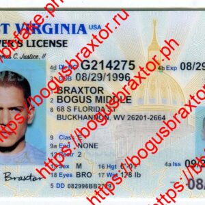 West Virginia Fake ID