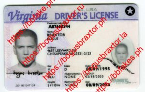 Virginia Fake ID
