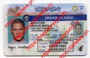 Nevada fake ID