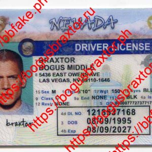 Nevada fake ID