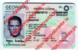 Georgia Fake ID