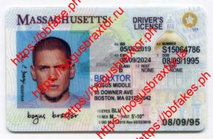 Massachusetts Fake ID