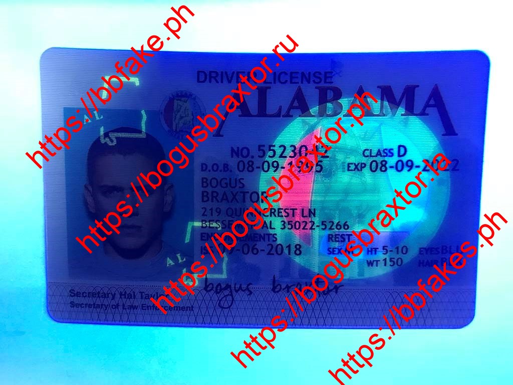 Alabama Fake ID - Image 2