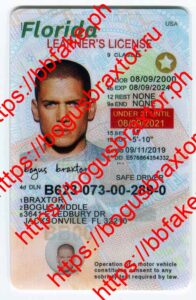 Florida Learner Fake ID