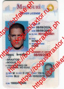 Missouri Vertical Fake ID