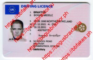 UK Northern Ireland Fake ID
