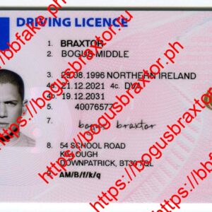 UK Northern Ireland Fake ID