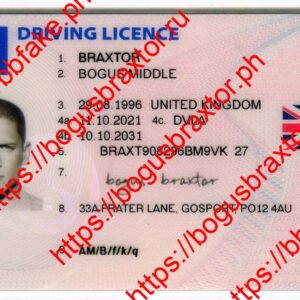 UK DRIVING LICENCE