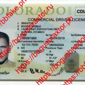 Colorado CDL Fake ID