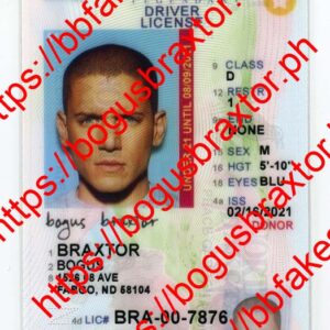 North Dakota Vertical Fake ID