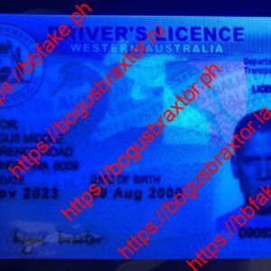Western Australia Provisional Fake ID