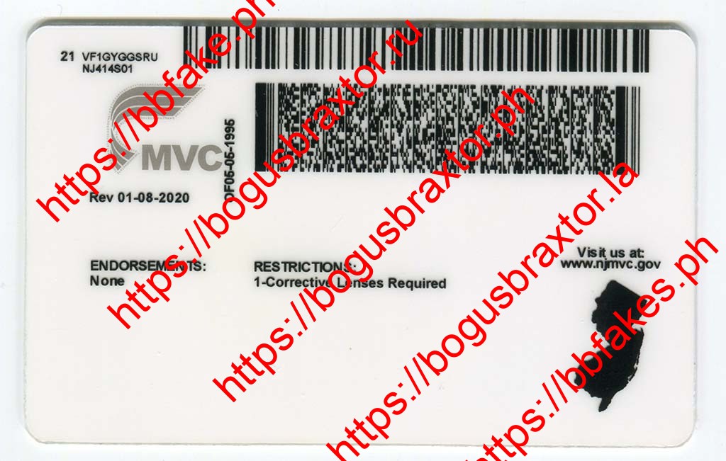 New Jersey Fake ID - Image 2
