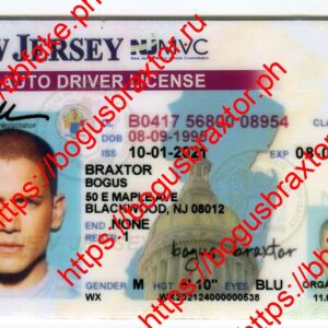 New Jersey Fake ID